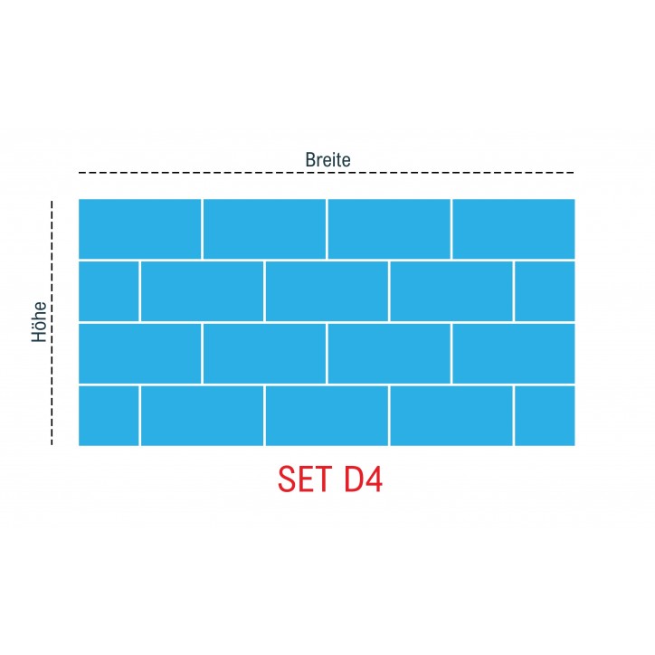 Wandpolster Set D4 OLIMP