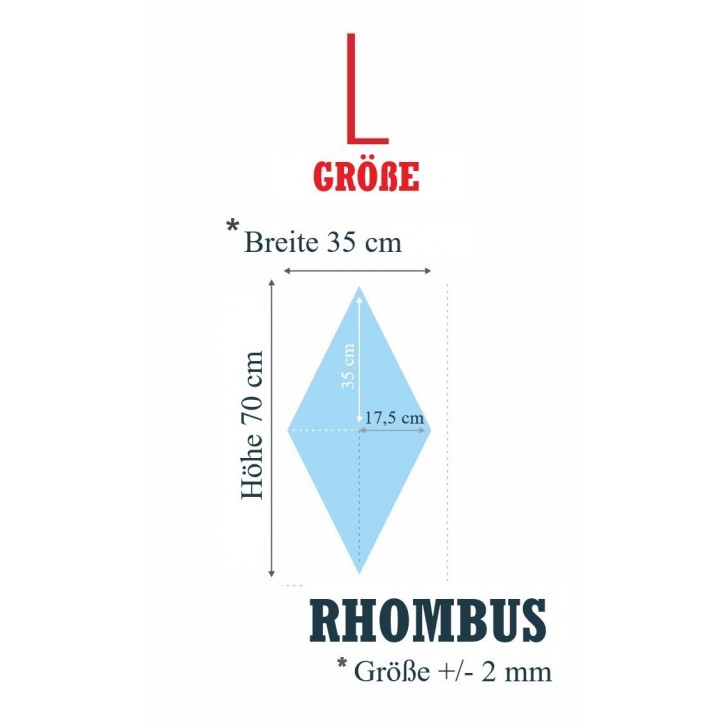 Wandpolster Rhombus SWEET