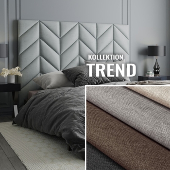 Wandpolster Fischgrätenmuster TREND