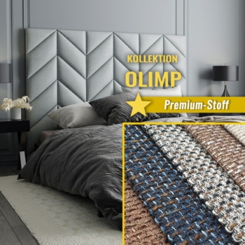 Wandpolster Fischgrätenmuster OLIMP