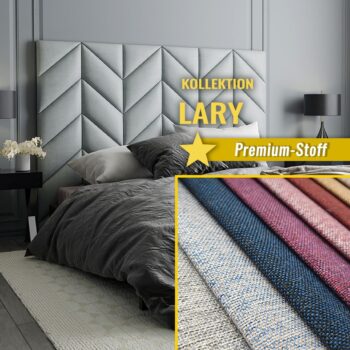 Wandpolster Fischgrätenmuster LARY