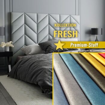 Wandpolster Fischgrätenmuster FRESH