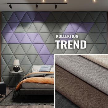 Wandpolster Dreiecke TREND