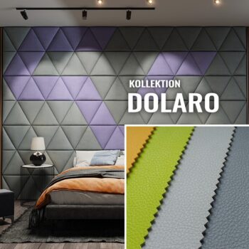 Wandpolster Dreiecke DOLARO