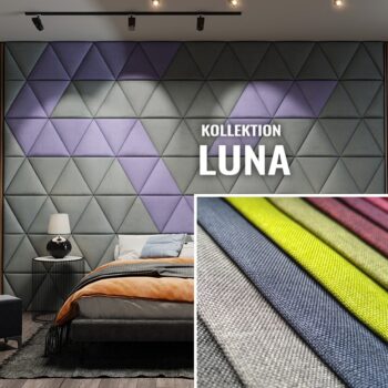 Wandpolster Dreiecke LUNA