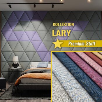 Wandpolster Dreiecke LARY