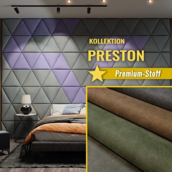 Wandpolster Dreiecke PRESTON