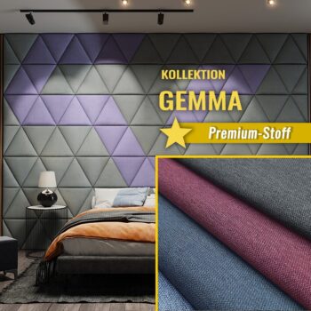 Wandpolster Dreiecke GEMMA