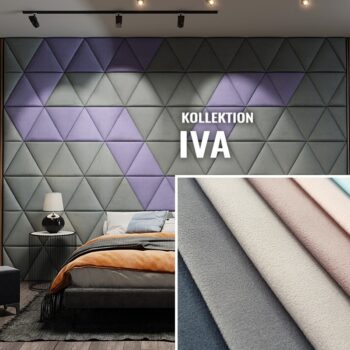 Wandpolster Dreiecke IVA