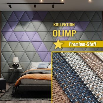 Wandpolster Dreiecke OLIMP