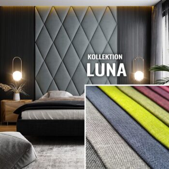 Wandpolster Rhombus LUNA