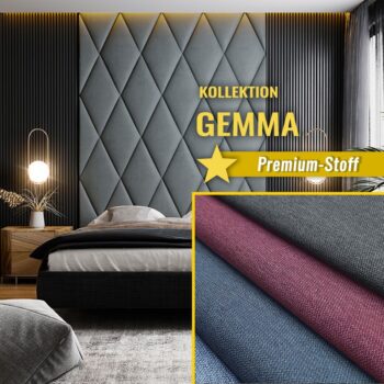 Wandpolster Rhombus GEMMA