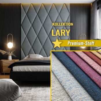 Wandpolster Rhombus LARY