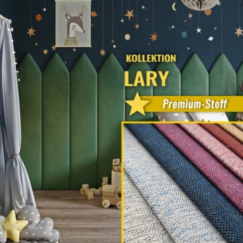 Wandpolster Zaun Spitz LARY