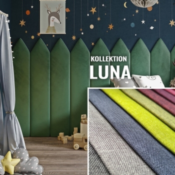 Wandpolster Zaun Spitz LUNA