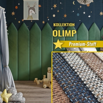 Wandpolster Zaun Spitz OLIMP