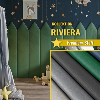 Wandpolster Zaun Spitz RIVIERA