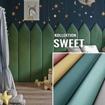 Wandpolster Zaun Spitz SWEET