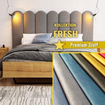 Wandpolster Zaun FRESH