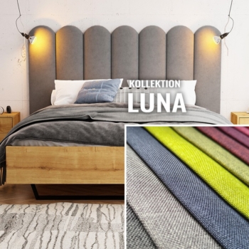 Wandpolster Zaun LUNA