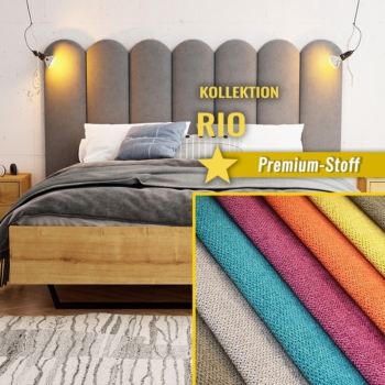 Wandpolster Zaun RIO