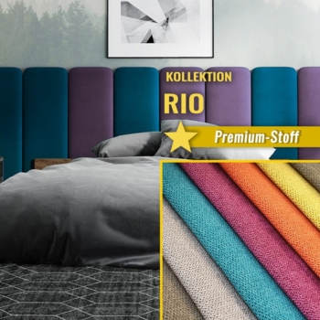 Wandpolster Long Premium RIO