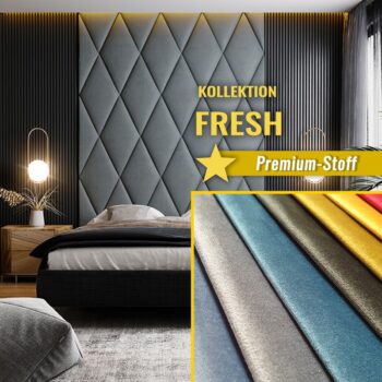 Wandpolster Rhombus FRESH