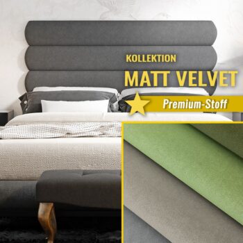 Wandpolster Long Plus MATT VELVET