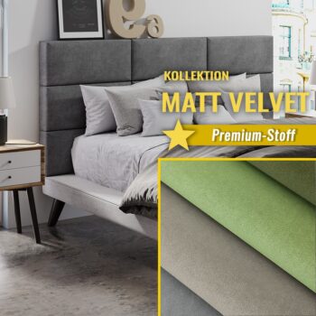 Wandpolster Box MATT VELVET