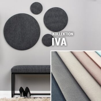 Wandpolster Kreise IVA