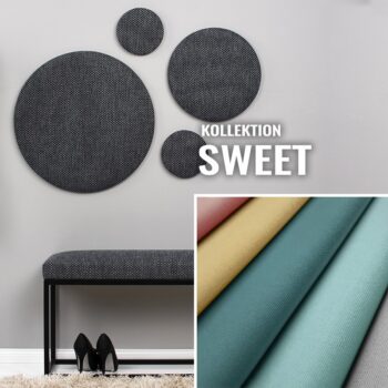 Wandpolster Kreise SWEET