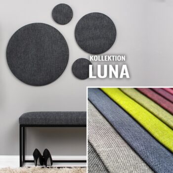 Wandpolster Kreise LUNA