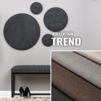 Wandpolster Kreise TREND