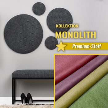 Wandpolster Kreise MONOLITH