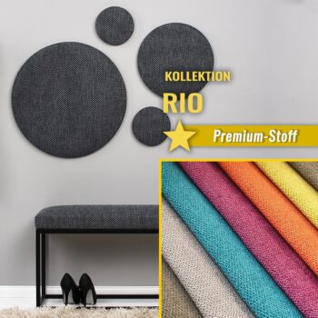 Wandpolster Kreise RIO