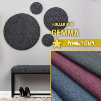 Wandpolster Kreise GEMMA
