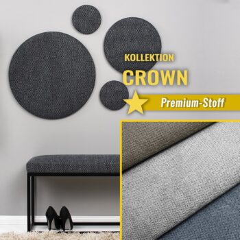 Wandpolster Kreise CROWN