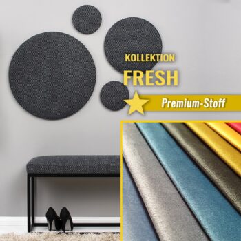 Wandpolster Kreise FRESH