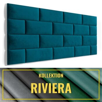 Wandpolster Set D4 RIVIERA