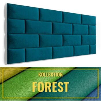 Wandpolster Set D4 FOREST