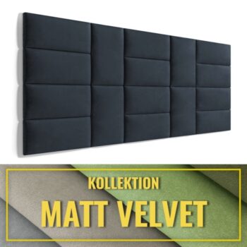 Wandpolster Set D5 MATT VELVET