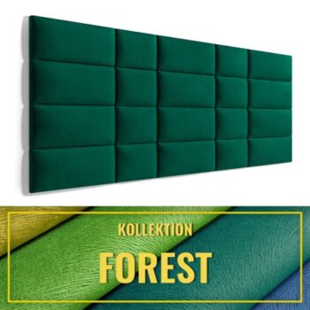 Wandpolster Set D6 FOREST