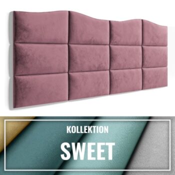 Wandpolster Set Z1 SWEET