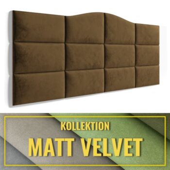 Wandpolster Set Z2 MATT VELVET