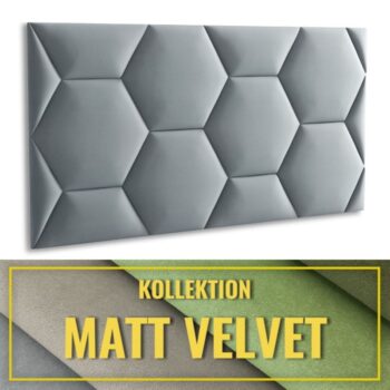 Wandpolster Set Z10 MATT VELVET