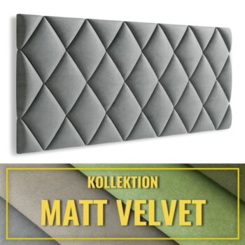 Wandpolster Set Z12 MATT VELVET