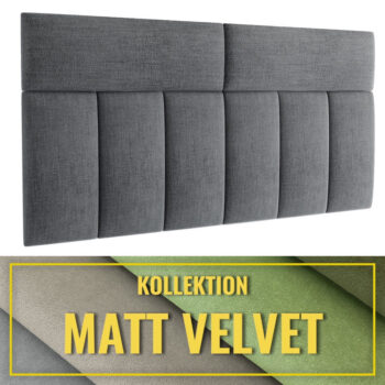 Wandpolster Set K1 MATT VELVET