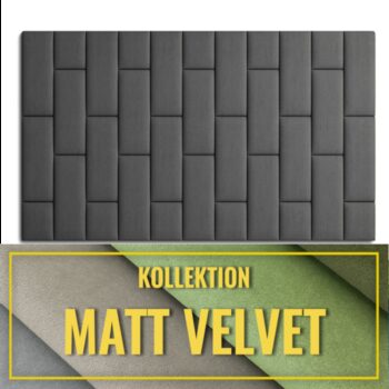 Wandpolster Set D7 MATT VELVET