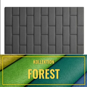 Wandpolster Set D7 FOREST