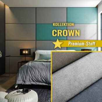 Wandpolster Klassik XL CROWN